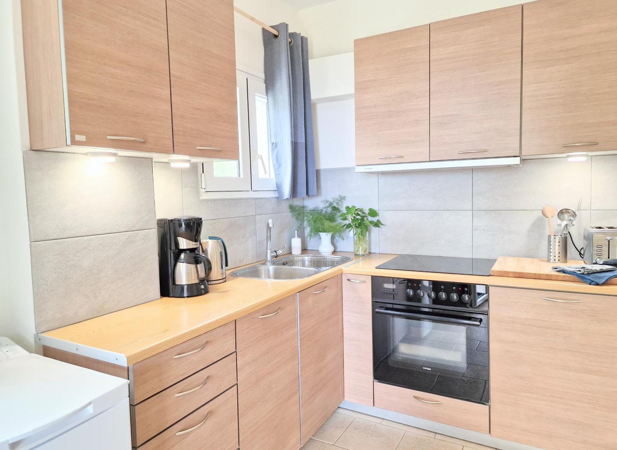 Kalamies - Secluded Beach Apartments Skala  Екстер'єр фото